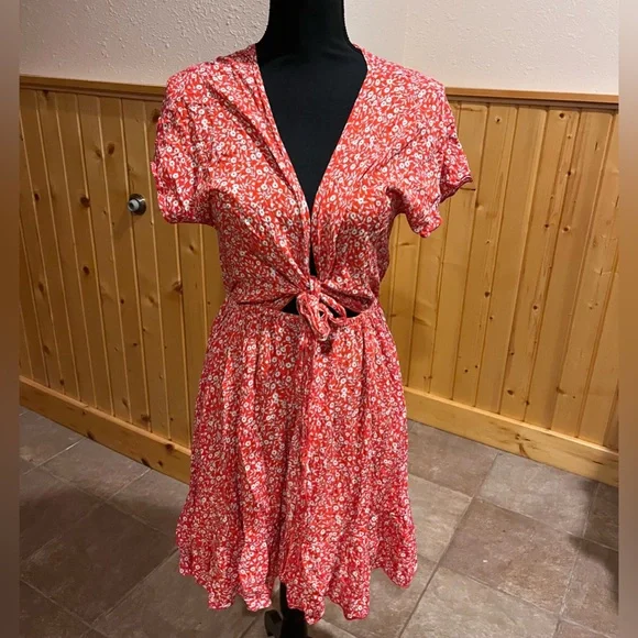 Cinnie sweet floral breezy summer dress - Picture 1 of 5